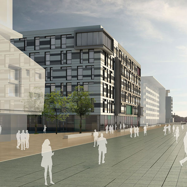 University Campus Suffolk Facade Design